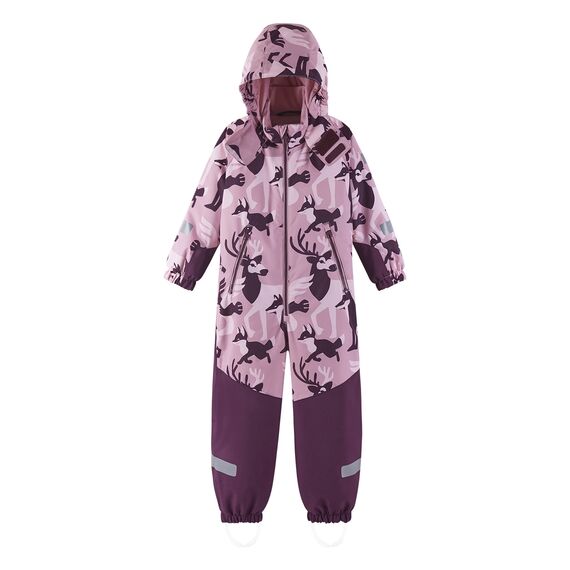 REIMA kombinezon narciarski dziecięcy Kurikka różowy, Kolor: różowy, Rozmiar: 122 cm