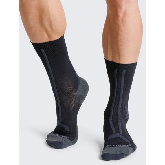 Skarpety X-Socks TRAILRUN DISCOVER CREW czarne, Kolor: czarny, Rozmiar: 35/38, 2 zdjęcie