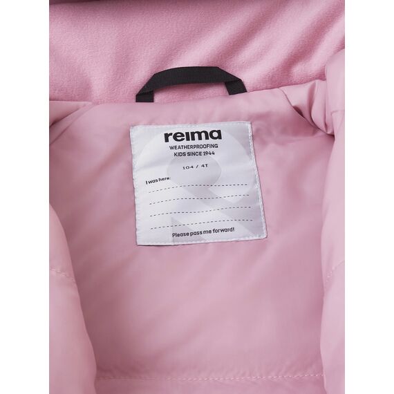 REIMA kombinezon narciarski dziecięcy Kurikka różowy, Kolor: różowy, Rozmiar: 122 cm, 7 zdjęcie
