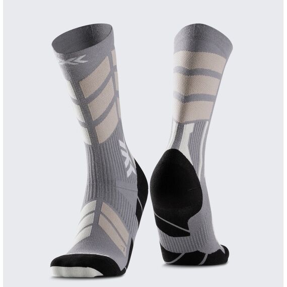 Skarpety X-Socks X-COUNTRY PERFORM MERINO CREW szare, Kolor: ciemnoszary, Rozmiar: 42/44