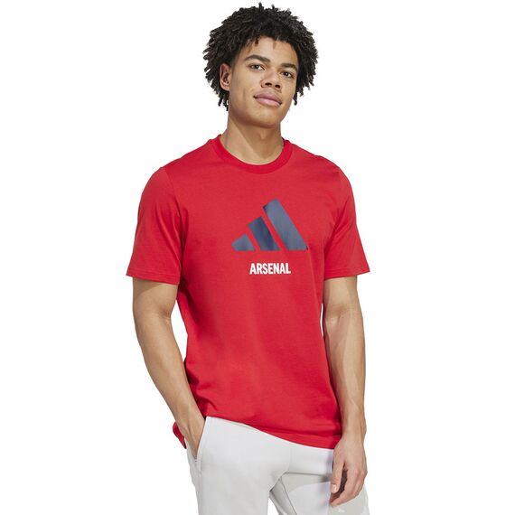 adidas Koszulka Arsenal Londyn FC 24/25 Session Graphic Tee JM9415, Kolor: czerwony, Rozmiar: M, 4 zdjęcie