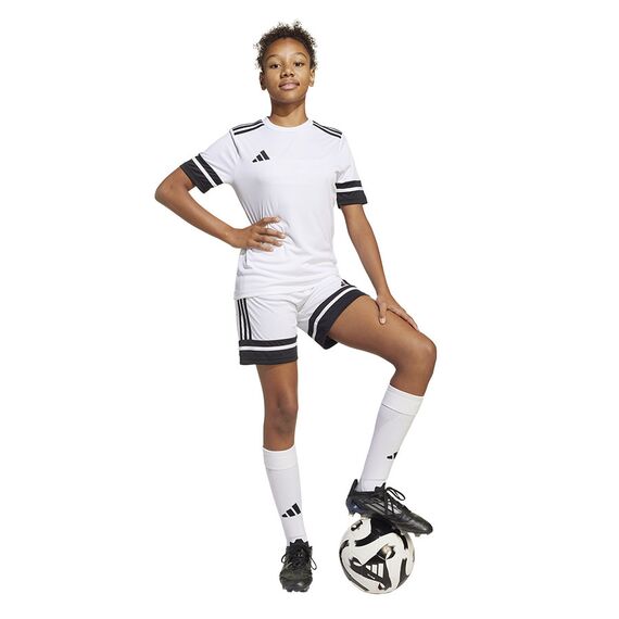 adidas Spodenki SQUADRA 25 Jr JJ2422, Kolor: biały, Rozmiar: 164 cm, 3 zdjęcie