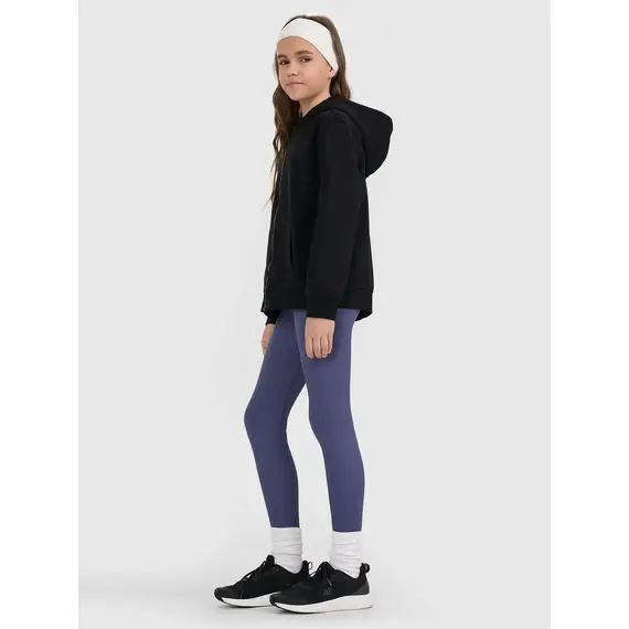 4F legginsy dla dziewczynek 4FJWAW25TTIGF244 niebieskie, Kolor: niebieski, Rozmiar: 152/158, 3 zdjęcie