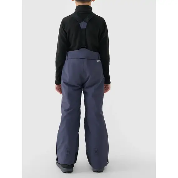 4F ocieplane spodnie narciarskie chłopięce 4FJWAW25TFTRM0954 ciemnoszare, Kolor: szary, Rozmiar: 134, 3 zdjęcie