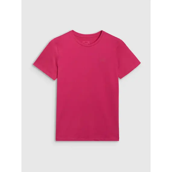 4F Tshirt damski funkcyjny z wykończeniem szybkoschnącym 4FWAW25TFTSF1516 różowy, Kolor: różowy, Rozmiar: S, 6 zdjęcie