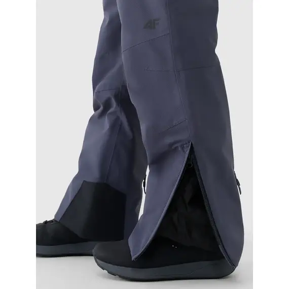 4F ocieplane spodnie narciarskie chłopięce 4FJWAW25TFTRM0954 ciemnoszare, Kolor: szary, Rozmiar: 158, 2 zdjęcie