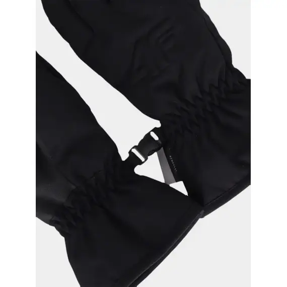 Rękawiczki narciarskie z ociepliną Thinsulate FNK U190 czarne, Kolor: czarny, Rozmiar: XL, 2 zdjęcie