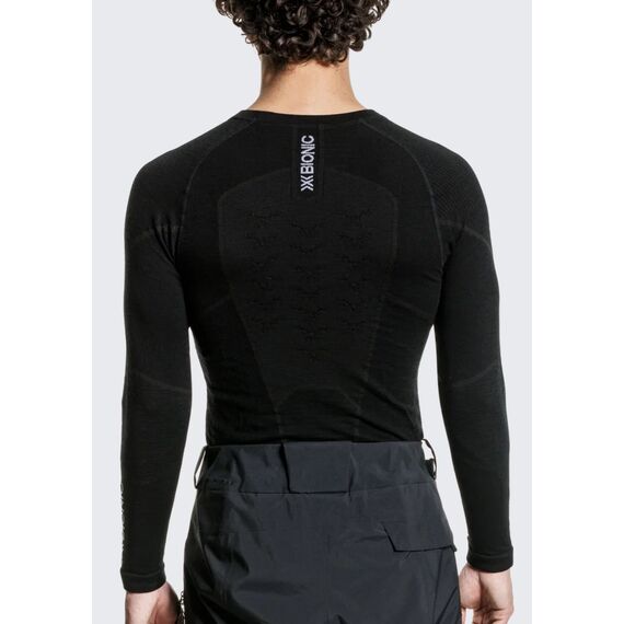 Koszulka męska X-Bionic SYMBIO MERINO SHIRT LS czarna, Kolor: czarny, Rozmiar: M, 3 zdjęcie