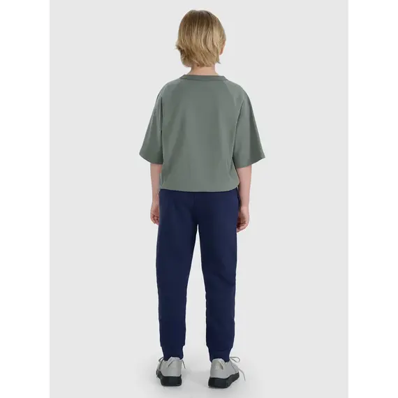 4F spodnie chłopięce z miękkim meszkiem wewnątrz 4FJWAW25TTROM1258 granatowe, Kolor: granatowy, Rozmiar: 164, 3 zdjęcie