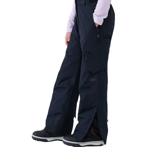 4F ocieplane spodnie narciarskie 4FJWAW25TFTRF0962 czarne, Kolor: czarny, Rozmiar: 134, 2 zdjęcie
