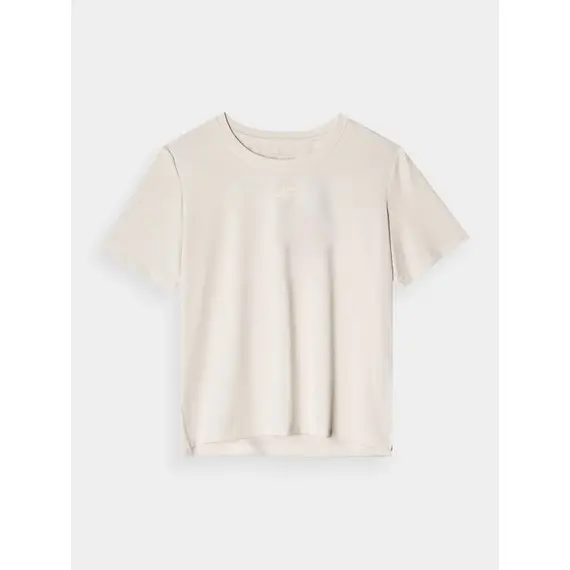 4F Tshirt funkcyjny z wykońćzeniem szybkoschnącym 4FWAW25TFTSF1517, Kolor: biały, Rozmiar: XXL