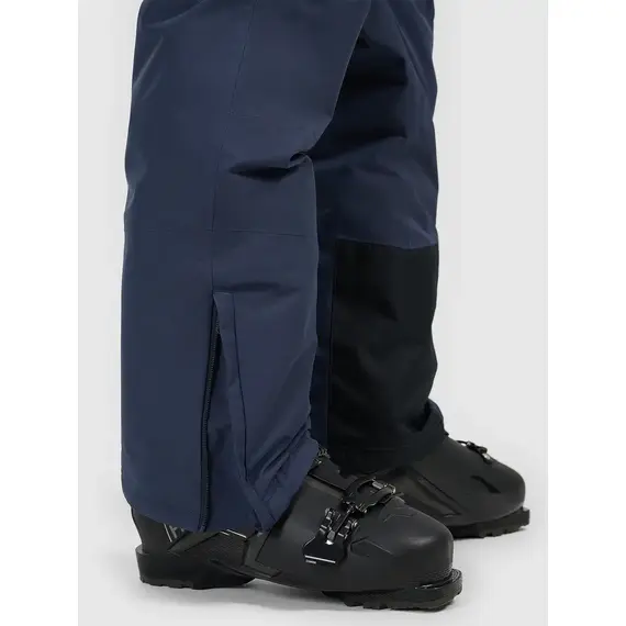 4F spodnie narciarskie męsie ocieplane z membraną i szelkami 4FWAW25TFTRM1155 granatowe, Kolor: granatowy, Rozmiar: 3XL, 5 zdjęcie