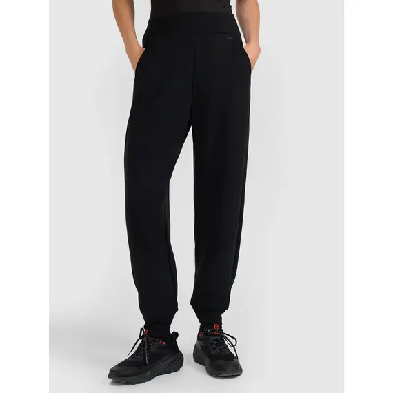 4F spodnie dresowe damskie z kieszeniami 4FWAW25TTROF1180 czarne, Kolor: czarny, Rozmiar: S, 4 zdjęcie