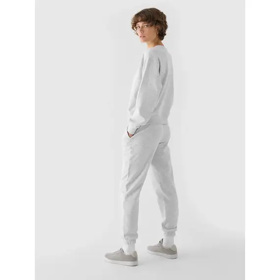 4F spodnie dresowe damskie 4FWMM00TTROF1137 szare, Kolor: szary, Rozmiar: XS, 6 zdjęcie