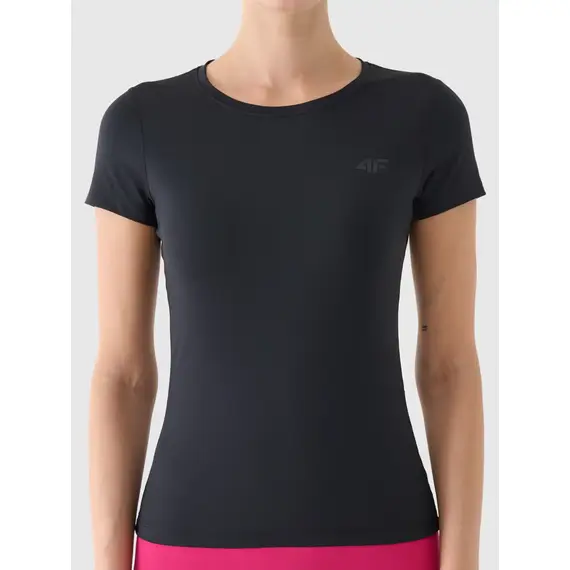 4F t-shirt funkcyjny z wykończeniem szybkoschnącym 4FWMM00TFTSF1828 czarny, Kolor: czarny, Rozmiar: XS, 2 zdjęcie