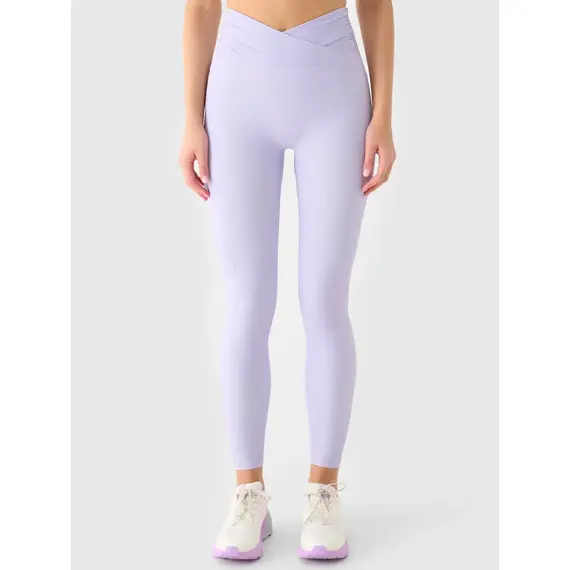 4F legginsy z detalem na pasie i wykończeniem szybkoschnącym 4FWAW25TFTIF369, Kolor: niebieski, Rozmiar: S, 7 zdjęcie