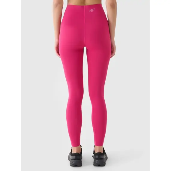 4F legginsy ze wsparciem talii i wykończeniem szybkoschnącym 4FWAW25TFTIF358 różowe, Kolor: różowy, Rozmiar: S, 6 zdjęcie