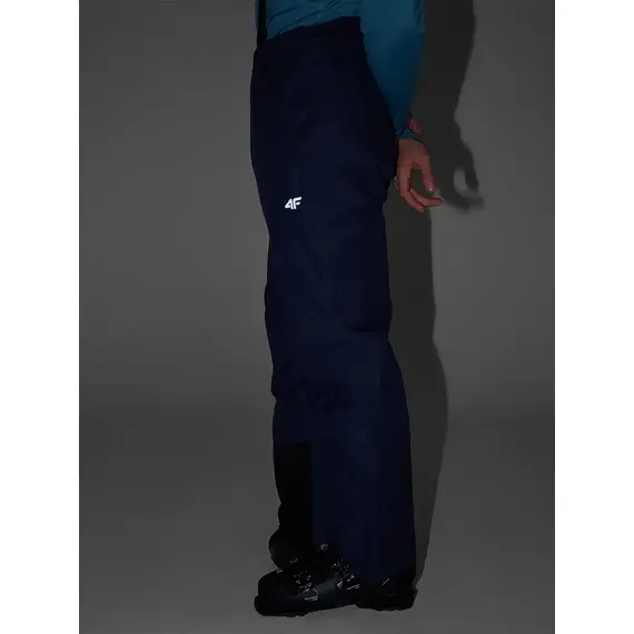 4F spodnie narciarskie męsie ocieplane z membraną i szelkami 4FWAW25TFTRM1155 granatowe, Kolor: granatowy, Rozmiar: 3XL, 6 zdjęcie