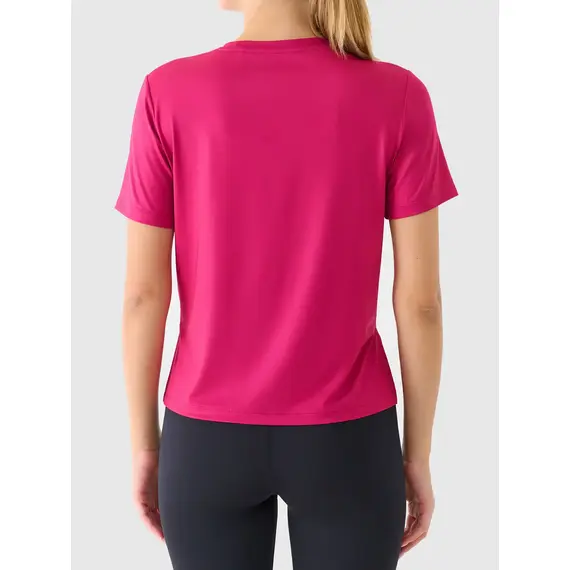 4F Tshirt funkcyjny z wykońćzeniem szybkoschnącym 4FWAW25TFTSF1517, Kolor: różowy, Rozmiar: S, 7 zdjęcie