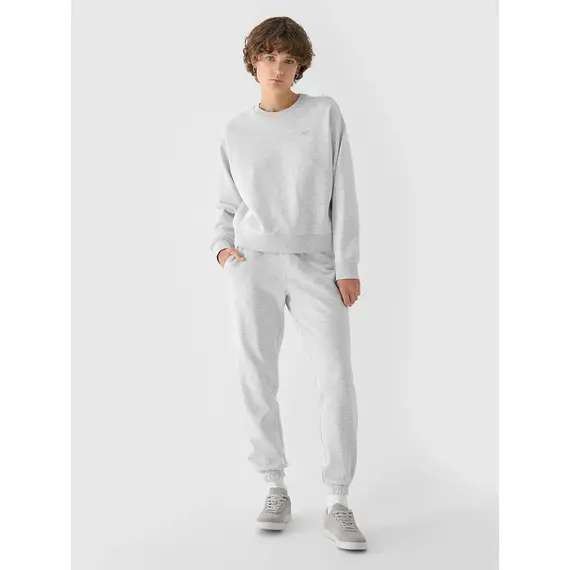 4F spodnie dresowe damskie 4FWMM00TTROF1137 szare, Kolor: szary, Rozmiar: S, 9 zdjęcie