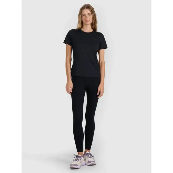 4F t-shirt funkcyjny z wykończeniem szybkoschnącym 4FWMM00TFTSF1828 czarny, Kolor: czarny, Rozmiar: L, 3 zdjęcie