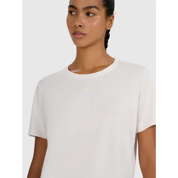 4F Tshirt funkcyjny z wykońćzeniem szybkoschnącym 4FWAW25TFTSF1517, Kolor: biały, Rozmiar: S, 2 zdjęcie