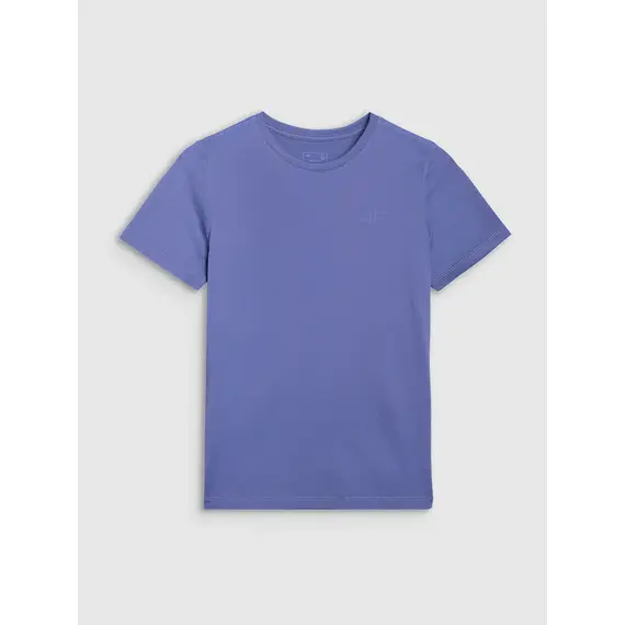 4F Tshirt damski funkcyjny z wykończeniem szybkoschnącym 4FWAW25TFTSF1516 niebieski, Kolor: granatowy, Rozmiar: XS, 3 zdjęcie