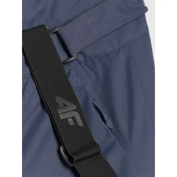 4F spodnie narciarskie męsie ocieplane z membraną i szelkami 4FWAW25TFTRM1155 granatowe, Kolor: granatowy, Rozmiar: XXL, 9 zdjęcie