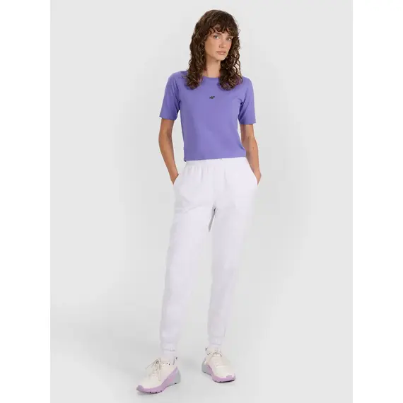 4F spodnie dresowe damskie 4FWMM00TTROF1137 szare, Kolor: szary, Rozmiar: XL, 8 zdjęcie