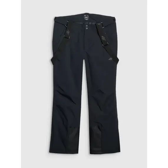 4F spodnie narciarskie męskie z membraną i ociepliną syntetyczną 4FWAW25TFTRM0924 czarne, Kolor: czarny, Rozmiar: XL, 2 zdjęcie