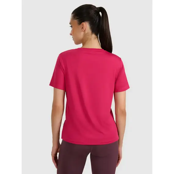 4F Tshirt funkcyjny z wykońćzeniem szybkoschnącym 4FWAW25TFTSF1517, Kolor: różowy, Rozmiar: L, 2 zdjęcie