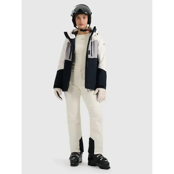 4F spodnie narciarskie softshell 4FWAW25TFTRF0943 białe, Kolor: biały, Rozmiar: L, 7 zdjęcie