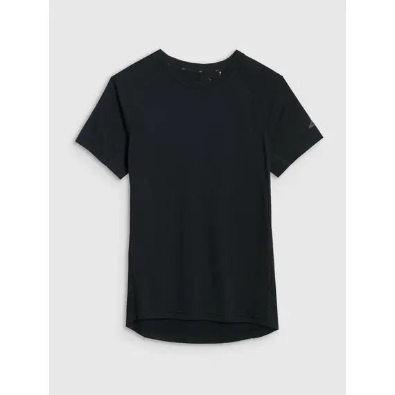 4F t-shirt sportowy damski koszulka z wełną merino 4FWAW25TFTSF1527 czarny, Kolor: czarny, Rozmiar: L, 2 zdjęcie