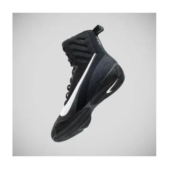 Buty bokserskie NIKE MACHOMAI 3 BLACK/WHITE, Kolor: czarny, Rozmiar: 45, 2 zdjęcie
