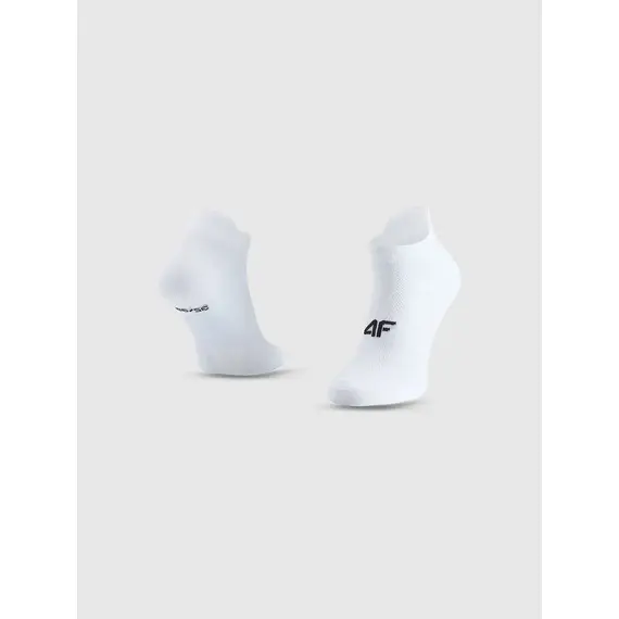 4F skarpetki damskie bawełniane stopki 3 pak 4FWMM00UFSOF244 białe, Kolor: biały, Rozmiar: 35-38, 2 zdjęcie