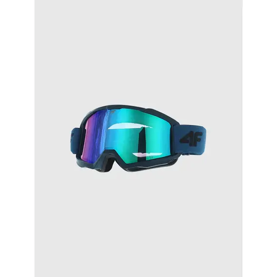 4F gogle narciarskie U053 granatowe, Kolor: granatowy, Rozmiar: one size, 2 zdjęcie