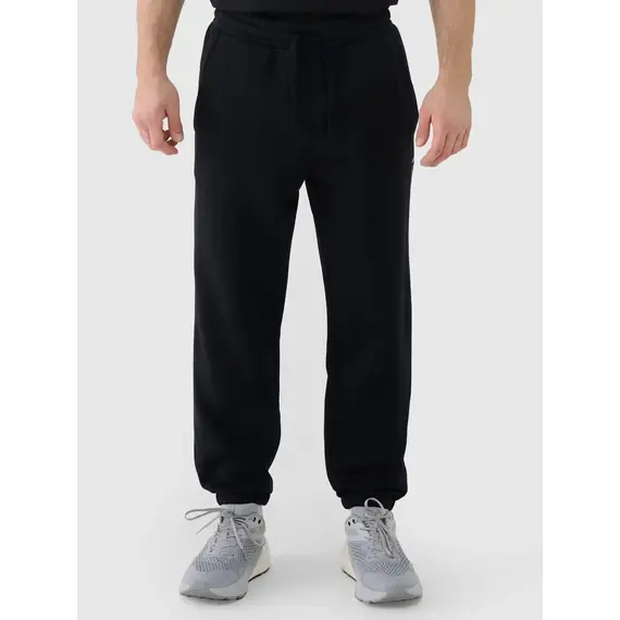 4F spodnie dresowe męskie z dzianiny brush 4FWAW25TTROM1211 czarne, Kolor: czarny, Rozmiar: XXL, 7 zdjęcie