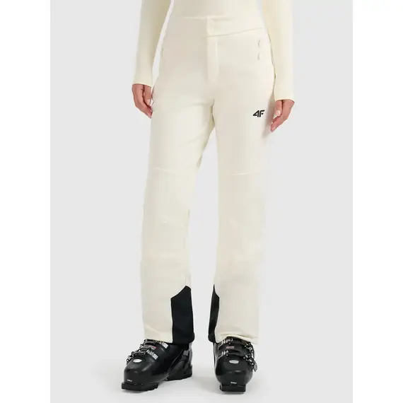 4F spodnie narciarskie softshell 4FWAW25TFTRF0943 białe, Kolor: biały, Rozmiar: S, 3 zdjęcie