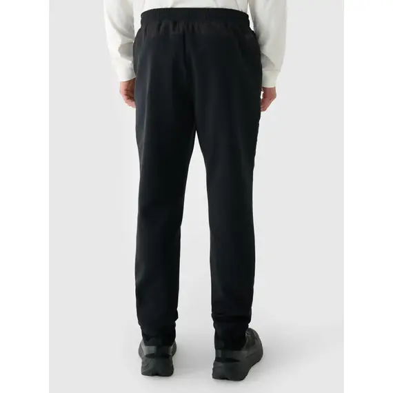 4F spodnie typu jogger z tkaninowymi wstawkami 4FWAW25TTROM1252, Kolor: czarny, Rozmiar: XL, 7 zdjęcie