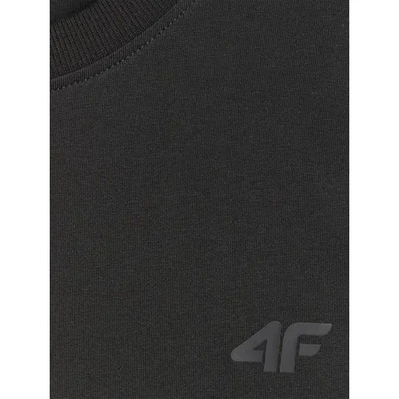4F koszulka z długim rękawem męska longsleeve 4FWAW25TLONM481 czarna, Kolor: czarny, Rozmiar: L, 3 zdjęcie