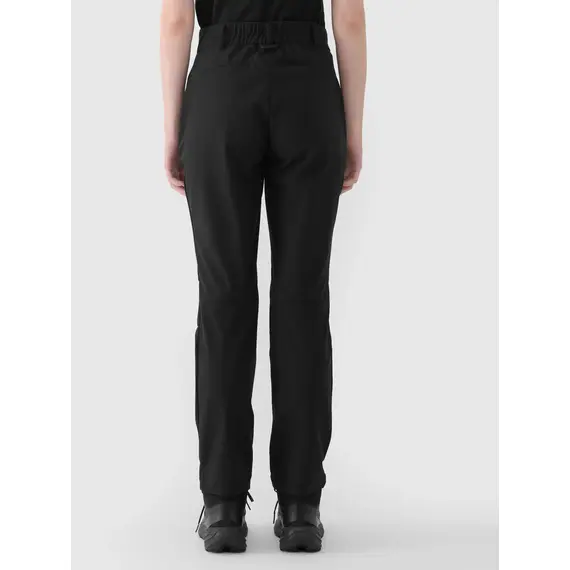 4F spodnie softshell z membraną i kieszeniami na zamek 4FWAW25TFTRF0988 czarne, Kolor: czarny, Rozmiar: M, 3 zdjęcie