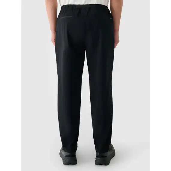 4F spodnie ze wzmocnionej tkaniny rip-stop z pasem na klamrę i kieszeniami 4FWAW25TTROM1192, Kolor: czarny, Rozmiar: XXL, 3 zdjęcie