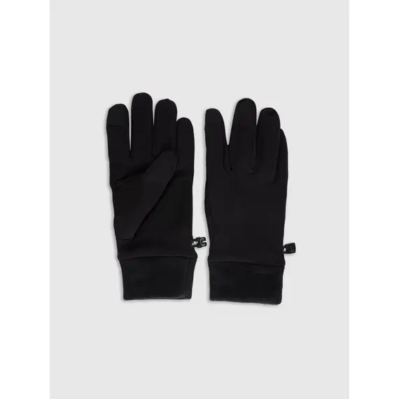 4F Rękawiczki przejściowe z polarem touch screen CAS U126 czarne, Kolor: czarny, Rozmiar: M, 2 zdjęcie