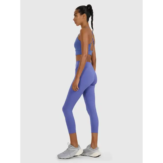 4F legginsy 7/8 z wysokim stanem i wykończeniem szybkoschnącym 4FWAW25TFTIF361 granatowe, Kolor: granatowy, Rozmiar: XL, 3 zdjęcie