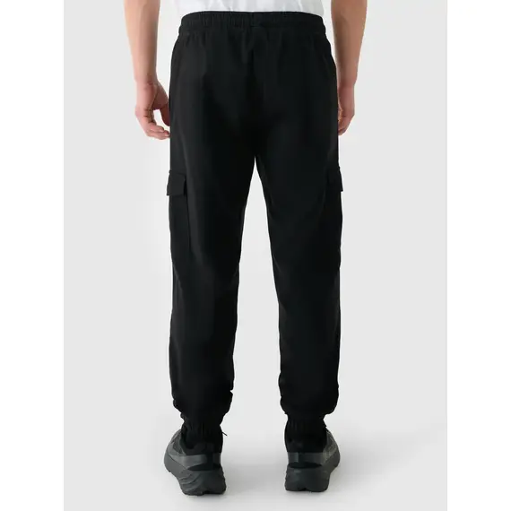 4F spodnie tkaninowe z kieszeniami 4FWAW25TTROM1210 czarne, Kolor: czarny, Rozmiar: M, 3 zdjęcie