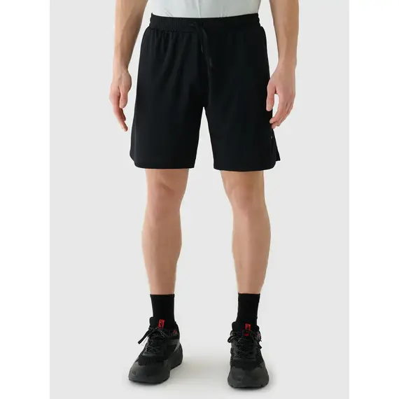 4F szorty treningowe z dodatkowa kieszonką z tyłu 4FWAW25TFSHM1000 czarne, Kolor: czarny, Rozmiar: L, 2 zdjęcie