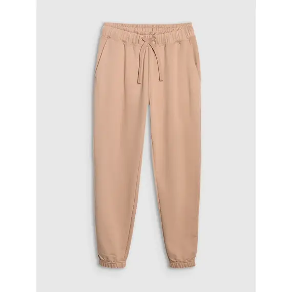 4F spodnie dresowe damskie z kieszeniami 4FWAW25TTROF1269 beżowe, Kolor: beżowy, Rozmiar: XL, 6 zdjęcie