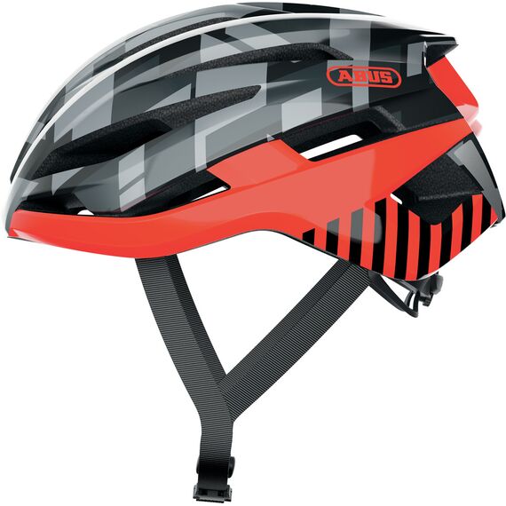 ABUS kask rowerowy STORMCHASER tech pomarańczowy, Kolor: pomarańczowy, Rozmiar: S