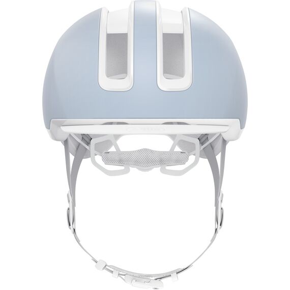 ABUS kask rowerowy dla kobiet z oświetleniem LED HUD-Y pure błękitny, Kolor: niebieski, Rozmiar: L, 2 zdjęcie