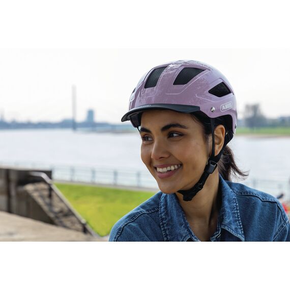 ABUS kask rowerowy HYBAN 2.0 zielony, Kolor: zielony, Rozmiar: M, 7 zdjęcie